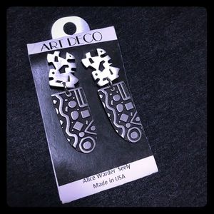 Alice Warder Seely Tribal Earrings